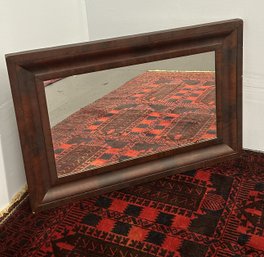 Gorgeous Mahogany Ogee 19th Century Wall Mirror