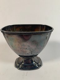 Beautiful Silver Plated Footed Bowl