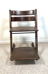Vintage Chair Stokke Style Tripp Trapp High Chair 1 Of 2