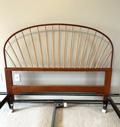 Incredible Hand Crafted Wooden Headboard From Mason Woodcrafting, Vermont
