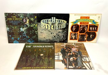 Set Of 5 The Association Vinyl Records