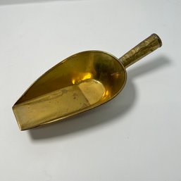 Brass Candy Or Grain Scooper