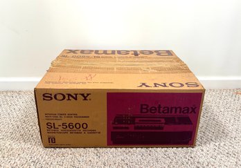 Sony Betamax SL-5600 New In Box, Never Opened