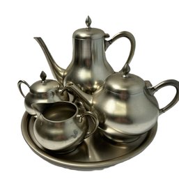 Metawa Holland Pewter Coffee & Tea Service Set