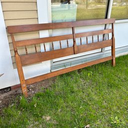 King Size Wooden Headboard