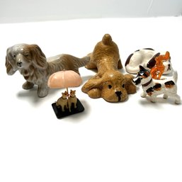 Collection Of Dog Figurines