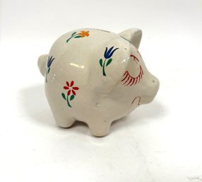 Adorable Miniature Porcelain Piggy Bank BOTAY KC. Mo.