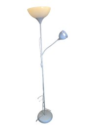 Large Modern Double Light Floor Lamp, Adjustable Lighting Angles