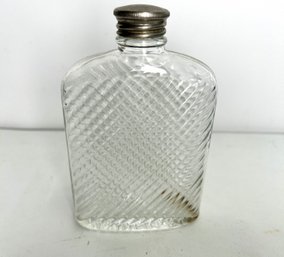 Vintage Universal Lidded Glass Bottle