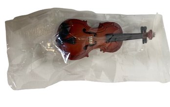 Miniature Magnet Violin - New In Packaging - Only 4 Inches Long