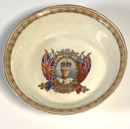 Creampetal Grindley England May 12 1937 Coronation Of H M Edward VIII, Commemorative Bowl