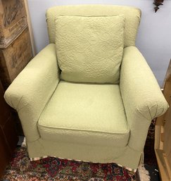 Vintage Green Upholstered Arm Chair, Very Comfy, Great Condition!