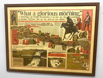 What A Glorious Morning Lexington And Concord Print Framed