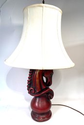 Very Cool Horse Chess Piece Side Table Lamp