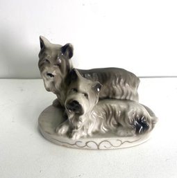 Made In Japan Porcelain Dog Figurine