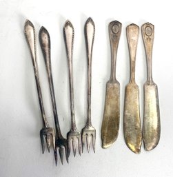 Silver Plate ' Community Silver' Set Of 6 Utensils