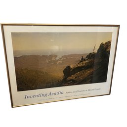 Inventing Acadia: Artists & Tourists At Mt. Desert, 1999 Farnsworth Art Museum Poster