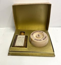 Heatherfield After Shave Lotion & After Shave Bowl With Original Box