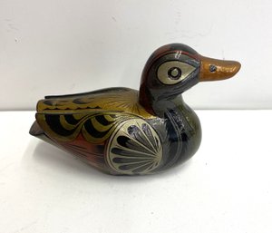 Modern Wooden Mini Duck Decoy