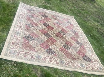 Quality  Large Machine Made Rug With Colorful Geometric Pattern