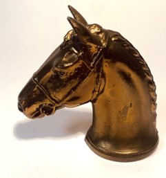 Brass Desktop Horse With Bottle Opener