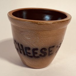 Cheese Pot By Beaumont Pottery, York Maine, Glazed Ceramic Pottery