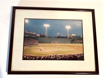 Fenway Park Photo Framed And Matted