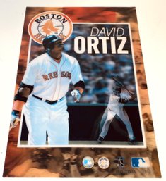 David Ortiz 3D Poster