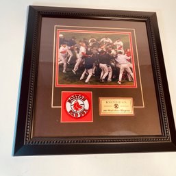 Boston Red Sox 2007 World Champions Framed