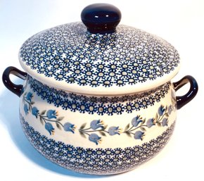 Boleslawiec Hand Made Polish Pottery Turren