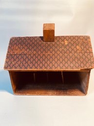 Antique Wooden Toy Barn