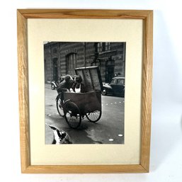 Robert Doisneau 'Le Baiser Blotto' Circa 1950 Framed And Matted Photographic Reprint