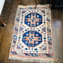 Handwoven Caucasian Or Anatolian Style Rug