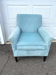 Vintage Mid Century Blue Livingroom Lounge Chair