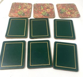 Lot Of 9 Coasters