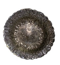 Beautiful Ornate Reed & Barton Silver Plate 13.5inch Plate