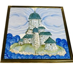 Painted Tile, Hanging Wall Art