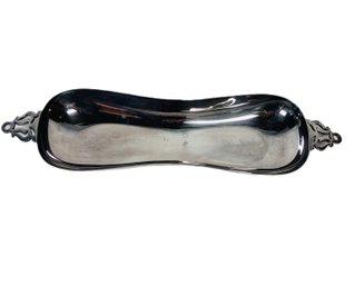 The Sheffield Silver Co Silver Plate Butter Serving Dish