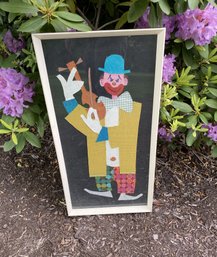 Interesting Clown Collage Artwork