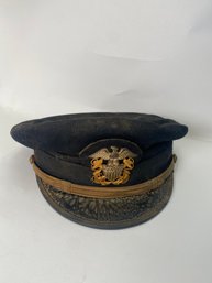 WW2 Era US Navy Officers Hat
