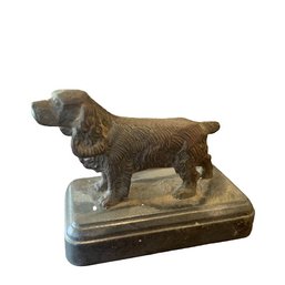 Pewter Dog Figurine Handcrafted Collectible USA