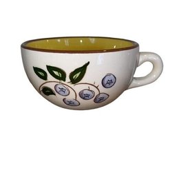 Small Stangl Pottery Blueberry Mug