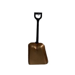 Vintage Black And Gold Toy Metal Shovel