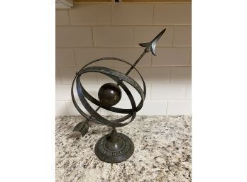 Armillary Sphere Desk Or Home Decor Statue