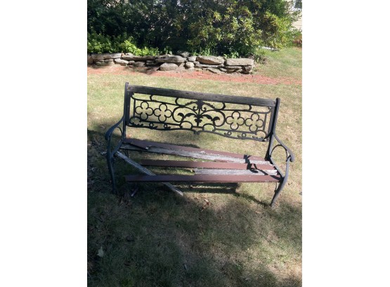 Cast Iron Bench For Parts