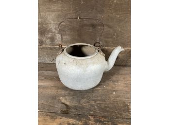 Antique Aluminum Kettle