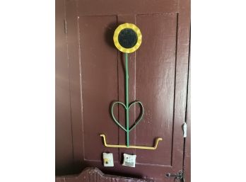 Metal Sunflower Wall Decor