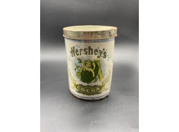 Vintage Metal Advertising Tin: Hershey's Cocoa