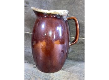 Vintage Hull Oven Proof  Stoneware Pitcher