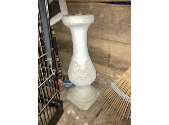 Cement Birdbath Pedastal